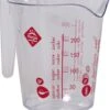 1x Maatbeker Met Schenktuit 0,2 Liter - Kunststof Maatbekers - Ingredienten Afmeten