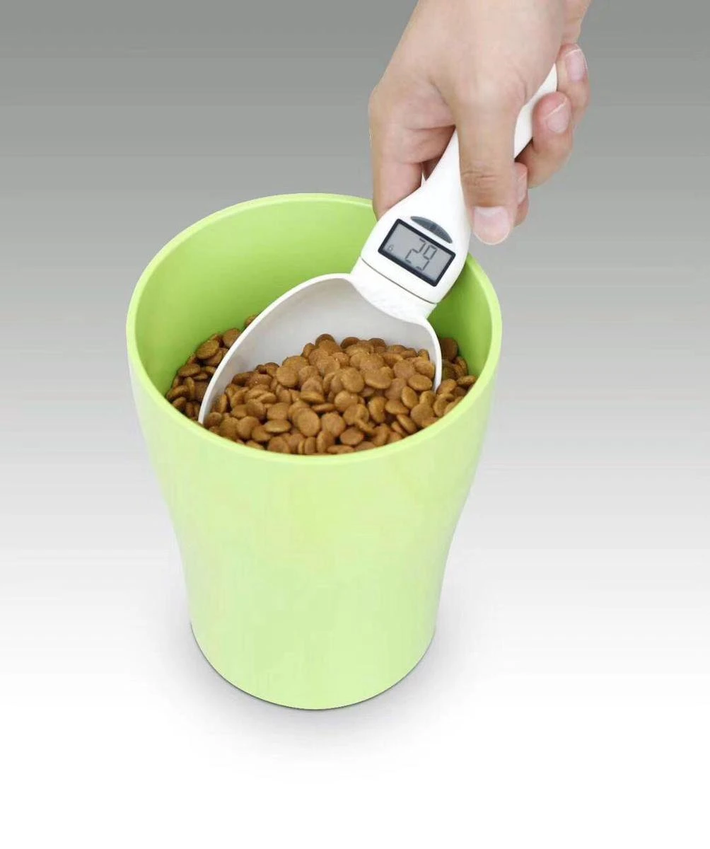 Maatlepel - Digitaal - Diervoeding - Voerschep - Maatschep Voor Diervoeding - Honden - Katten - Digitale Weegschaal - Afbeelding 7