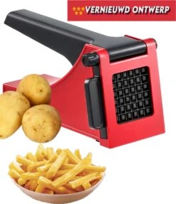 Merkloos Frietsnijder | Groentesnijder | Patatsnijder | Multifunctioneel | Met Handleiding | Sterke Messen