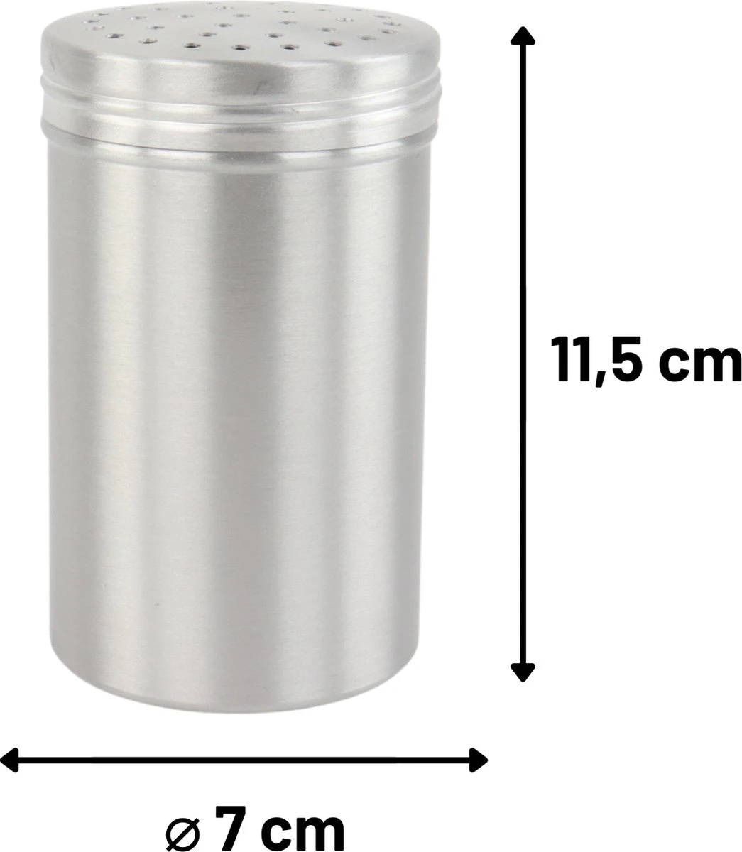 Orange85 Zoutstrooier - Professioneel - Horeca - Aluminium - Afbeelding 3