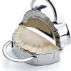 Merkloos 2 In 1 Ravioli Maker RVS | Ravioli Mal | Ravioli Vorm En Deeg Uitsteker | Diameter 10 Cm