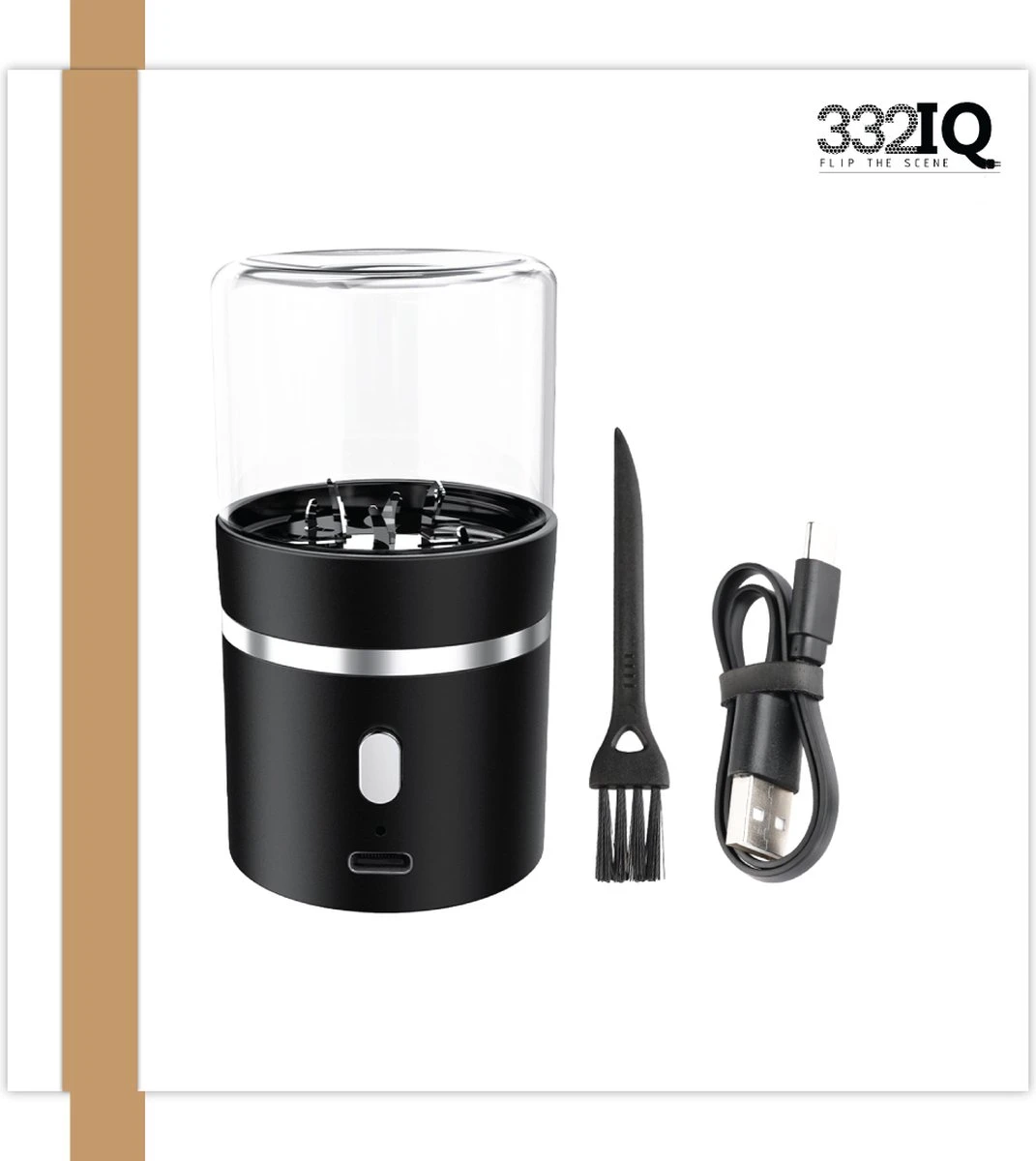 Luxe Elektrische Kruidenmolen - Metalen Grinder Voor Kruiden - Blender To Go - LTQ Vapor - Afbeelding 2