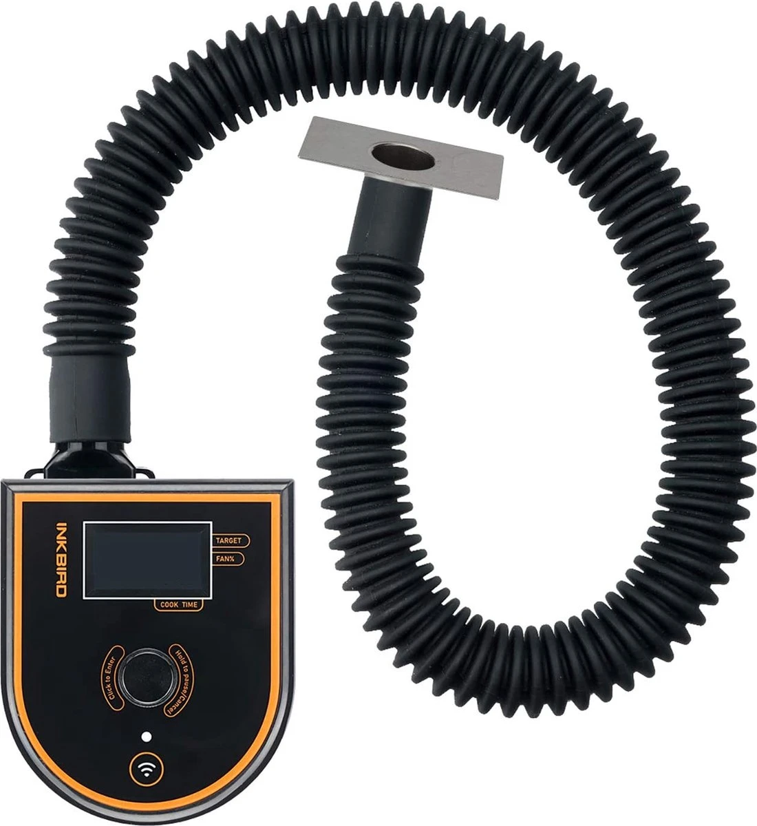 INKBIRD ISC-007BW EU Automatische Voedselthermometer Voor Big Green Egg, Kamado Joe, Meater, Weber, Primo, Vision Grill, Akorn Kamado, Smoker Controller EU - Afbeelding 4