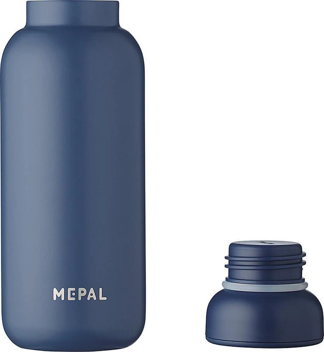 Mepal – Isoleerfles Ellipse 350 Ml – Houdt Je Drankje 9 Uur Warm En 12 Uur Koud – Nordic Denim – Geschikt Voor Bruiswater – Thermosfles – Lekdicht - Afbeelding 3