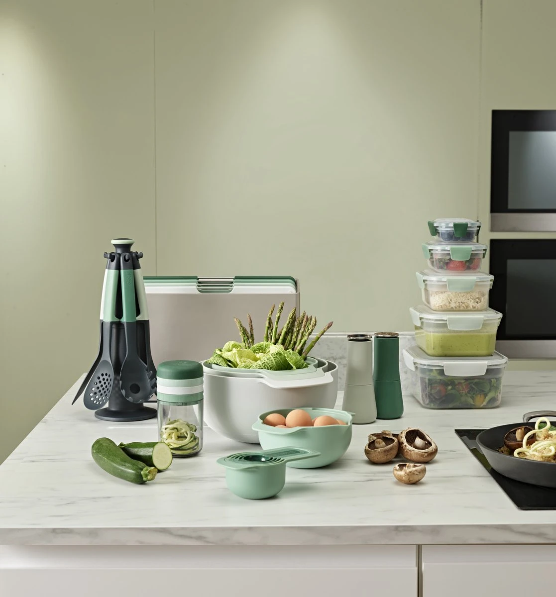 Zout- En Pepermolen, Groen, Set Van 2 Stuks - Joseph Joseph | Editions - Afbeelding 5