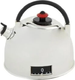 RVS Kookwekker In Fluitketel Vorm 7 Cm - Keuken Timers - Keukenhulpjes