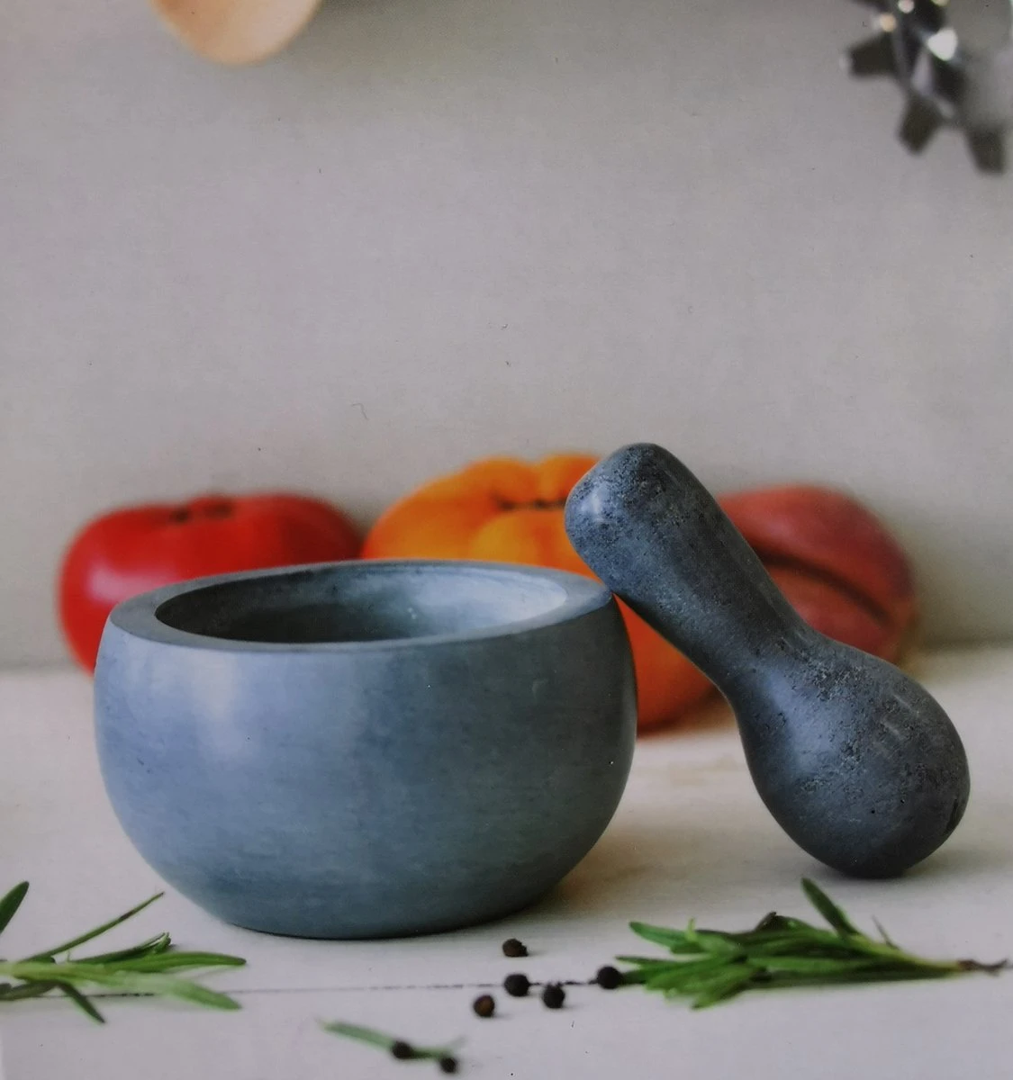 Sparq Home - Vijzel - Speksteen - Soapstone - Relatiegeschenk - Cadeau - Keukenaccessoire - Afbeelding 9