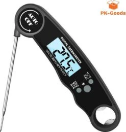 Merkloos PK Goods BBQ Thermometer- BBQ Accesoires -Draadloze Thermometer- Kernthermometer - Waterdicht- Vleesthermometer