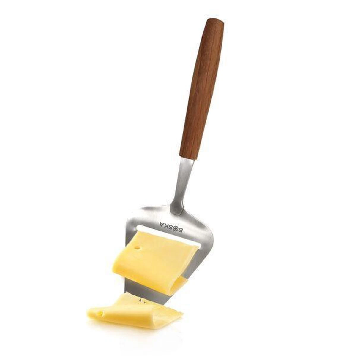 Boska Kaasschaaf Vienna - Kaasschaaf Harde Kaas - Kaasschaaf Oude Kaas - Kaasschaaf Houten Handvat - RVS - Multifunctionele Snijder - Keukengerei - Keuken Accessoires - 10 Jaar Garantie - Afbeelding 6