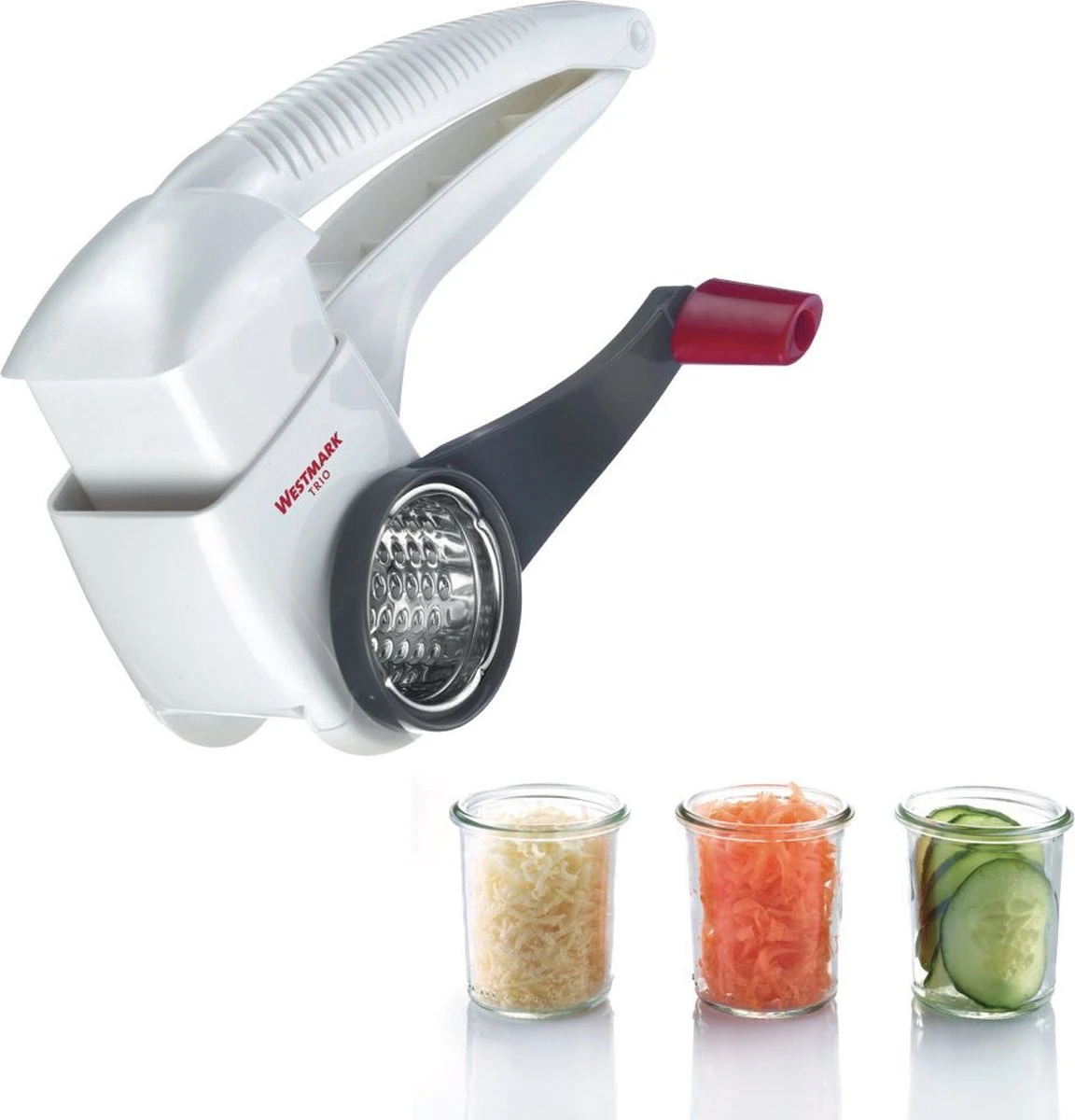 Westmark Trio Trommelrasp - Kunststof - Afbeelding 2