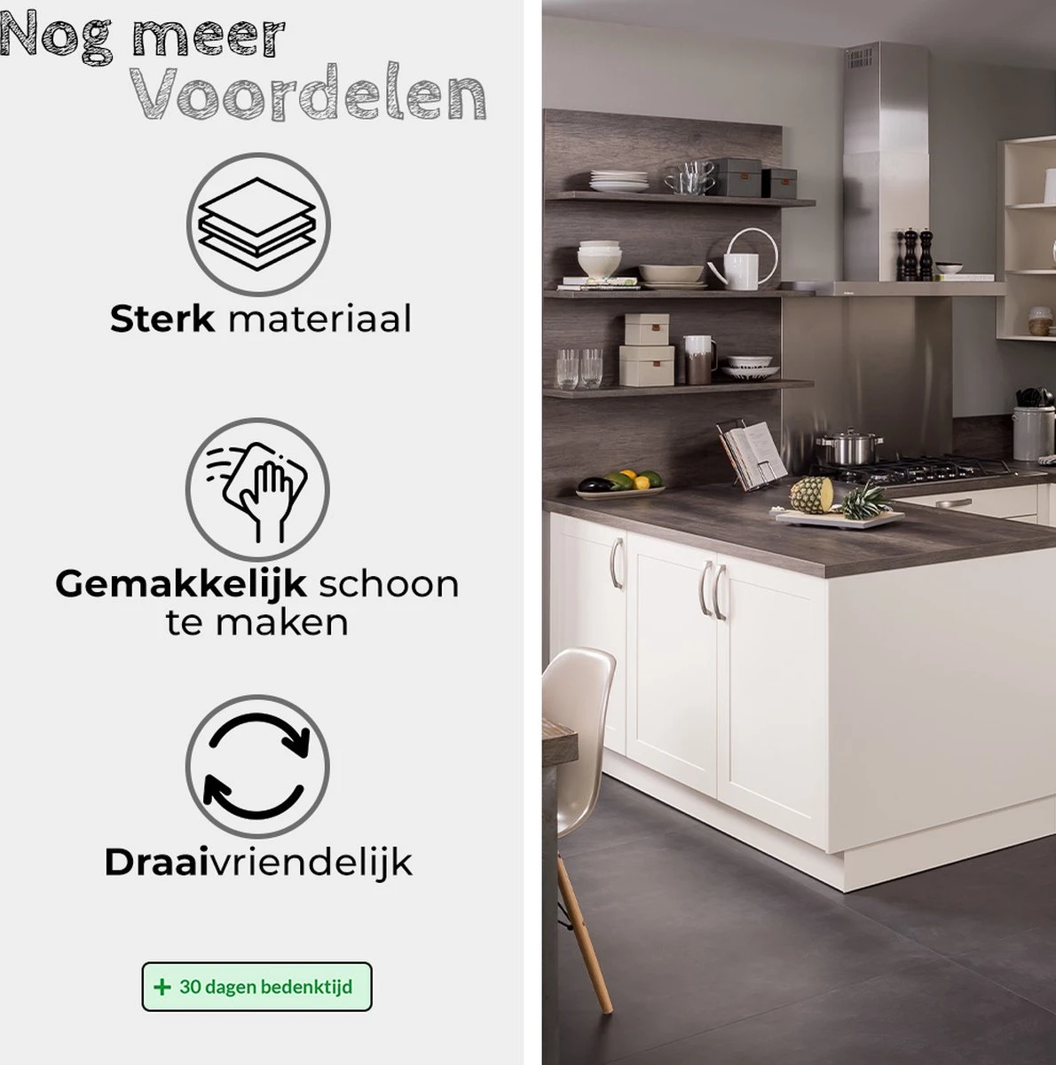 Proudproducts - Kruidenmolen - Kruidensnijder - Keukenmolen - Ideaal Voor Het Kruiden Snijden - Keukengerei - Groen/Wit - Kunststof - Afbeelding 3