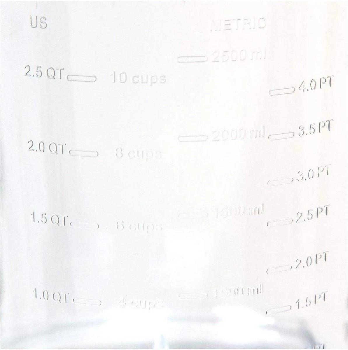 Slacentrifuge / Slazwierder / Sladroger Kunststof 2,5 Liter - Salade Spinner - Afbeelding 2