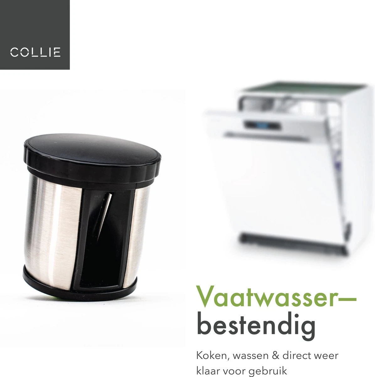 COLLIE Spiraalsnijder - Inclusief Recepten E-book & Schoonmaakborsteltje - Spirelli - Spiralizer - Courgettesnijder - Afbeelding 5