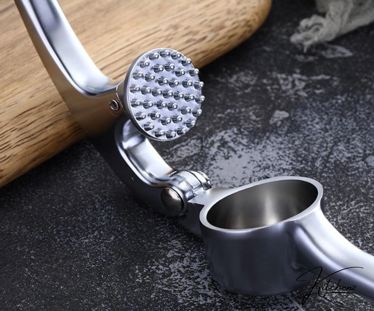 Knoflookpers - Luxe Knoflookpers - Stevige Knoflookpers - Knoflookpers RVS - Roestvrijstaal - Afbeelding 3