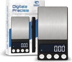 Precisie Weegschaal Keuken Digitaal - 0 01 Tot 500 Gram - Nauwkeurig!