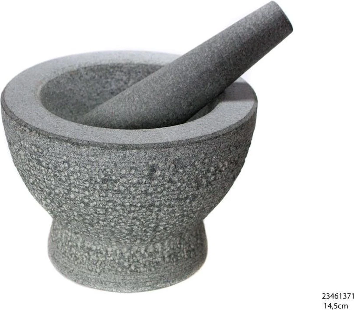 Svenska Living Vijzel Met Stamper - Grijs - Graniet - 16 Cm - Afbeelding 3