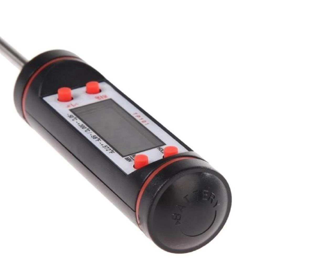 Merkloos Digitale Thermometer - Thermometer Keuken - Koken Bakken En Braden - Zwart - Afbeelding 6