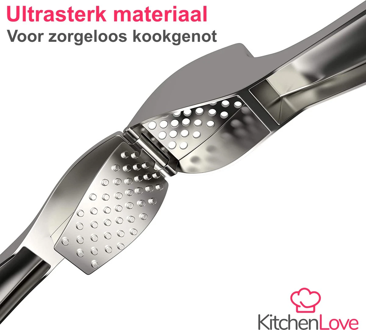 KitchenLove Knoflookpers - Knoflookpers/Gemberpers - Vaatwasser Bestendig - Afbeelding 6