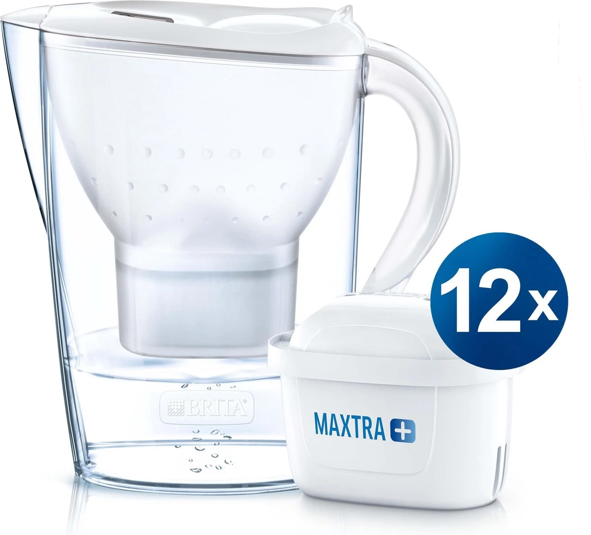 BRITA - Waterfilterkan Marella Cool - Wit - 2,4L + 12 MAXTRA+ Waterfilterpatronen - Afbeelding 16