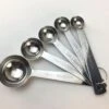 RVS Maatlepel Set - 5 Delig - Roestvrijstalen/metalen Lepels/maatschepjes In Verschillende Maten