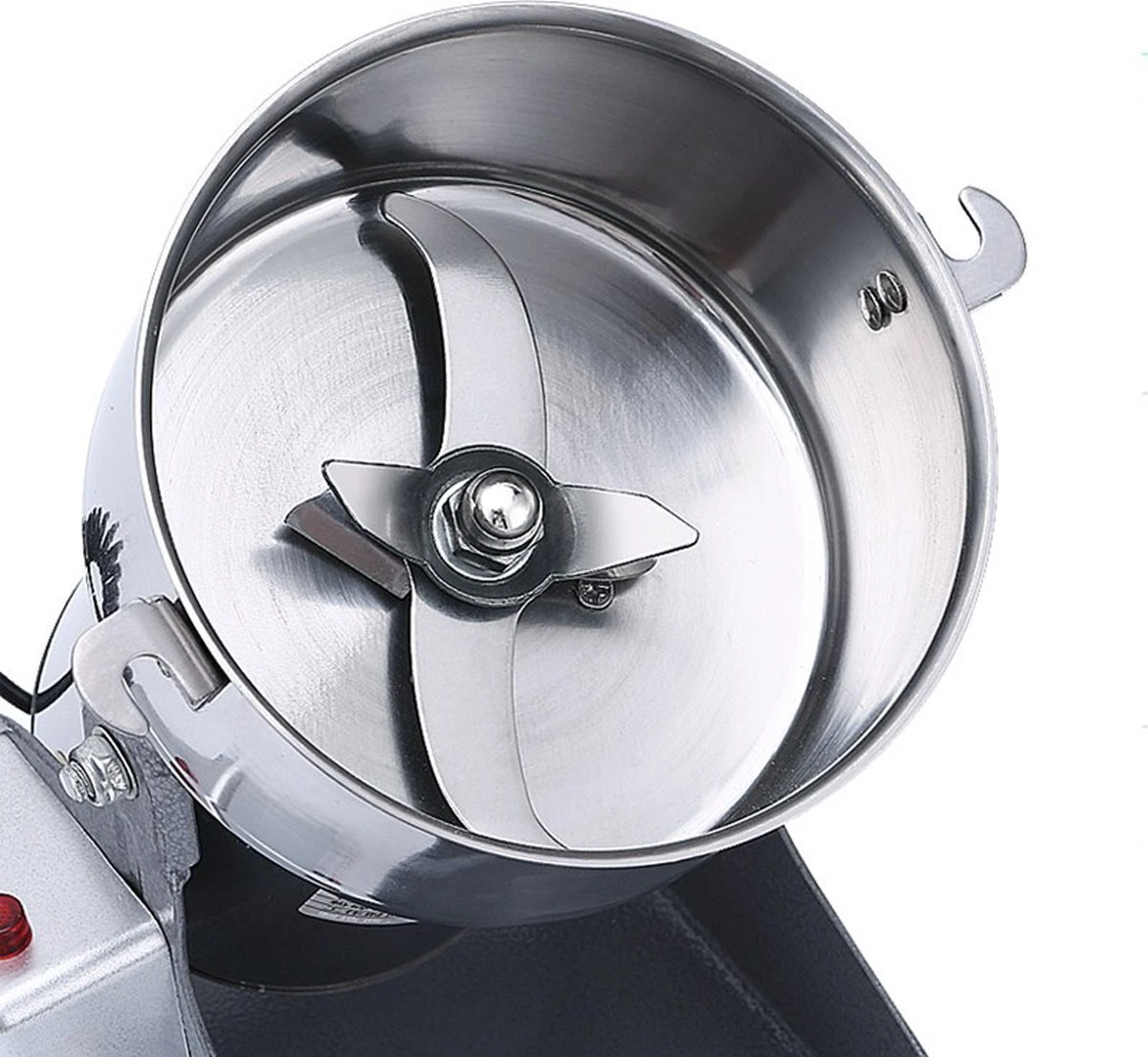 Professionele Elektrische Graanmolen - 800g Keukenmolen - Spice Grinder - Elektrische Kruidenmolen - RVS 3000W - 36000 (r/p) - Overload Protection - Afbeelding 7