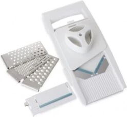 Leifheit ComfortLine Multifunctionele Rasp - 4+1 - Wit