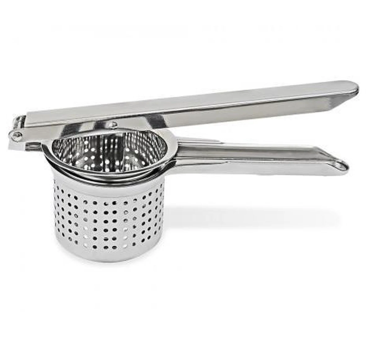 Merkloos Aardappelpers RVS - Afbeelding 4