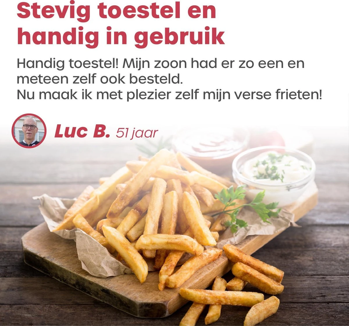 Culidor Frietsnijder - Patatsnijder - Fritessnijder - RVS - 2 Snijvormen - Afbeelding 5