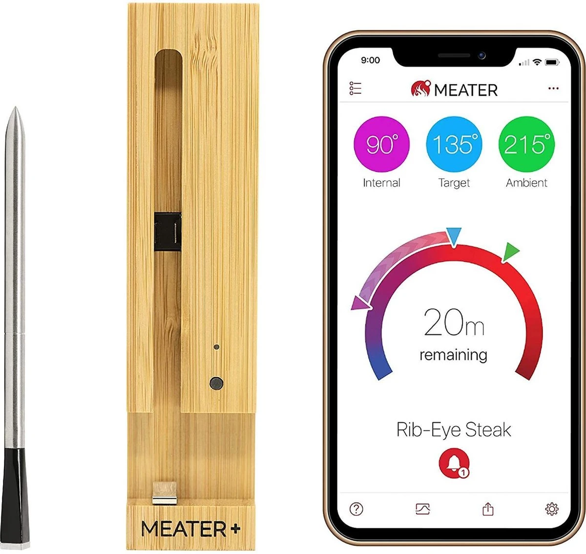 Meater Plus Draadloze Thermometer - Keukenthermometer - Afbeelding 13