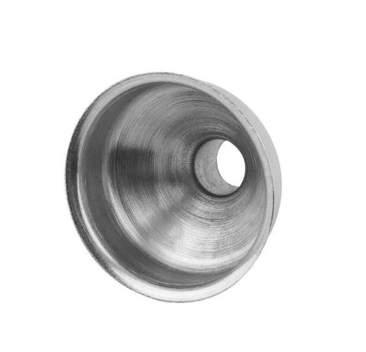 Merkloos Trechter - Klein - RVS - Zilverkleurig - Vloeistof - Overschenken - 1 Stuk - Ø3,5 Cm - Afbeelding 3