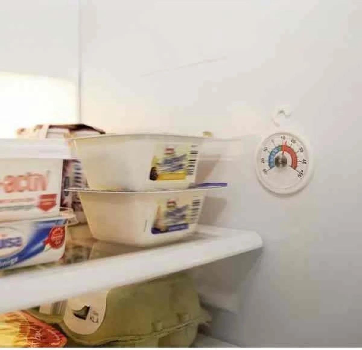 Xavax Koelkast & Diepvries Thermometer Rond - Afbeelding 2