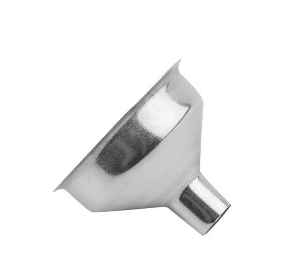 Merkloos Trechter - Klein - RVS - Zilverkleurig - Vloeistof - Overschenken - 1 Stuk - Ø3,5 Cm - Afbeelding 2
