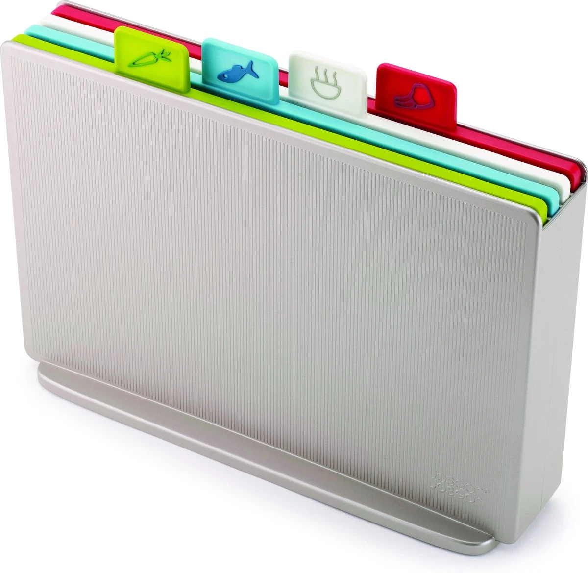 Joseph Joseph Index Snijplankenset - Met Houder - 30x20 Cm - 4 Stuks