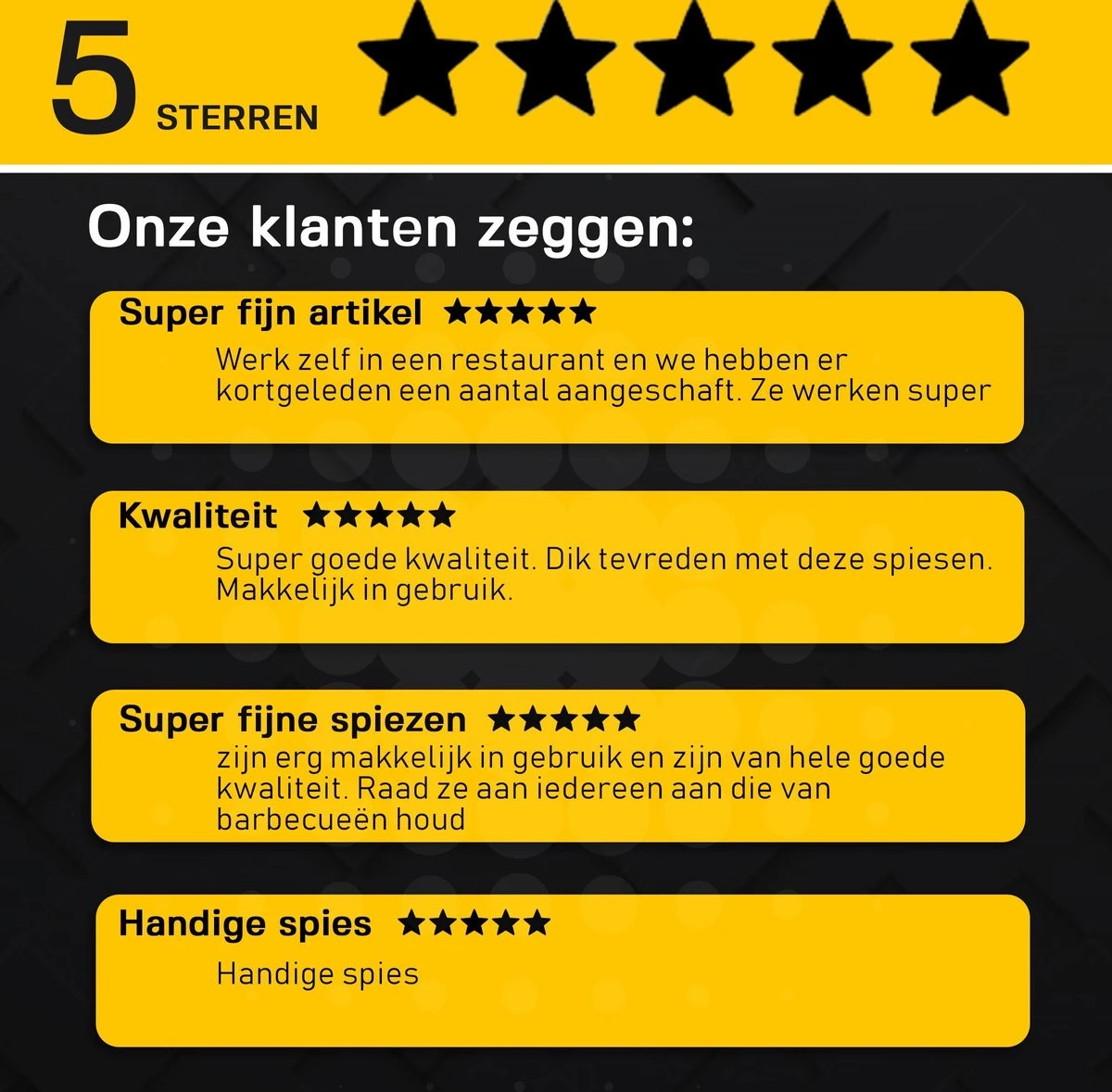 Ferodelli Kebab Spiezen - Bbq Spiezen - Set Van 6 - Barbeque Accesoires - Premium - Afbeelding 8