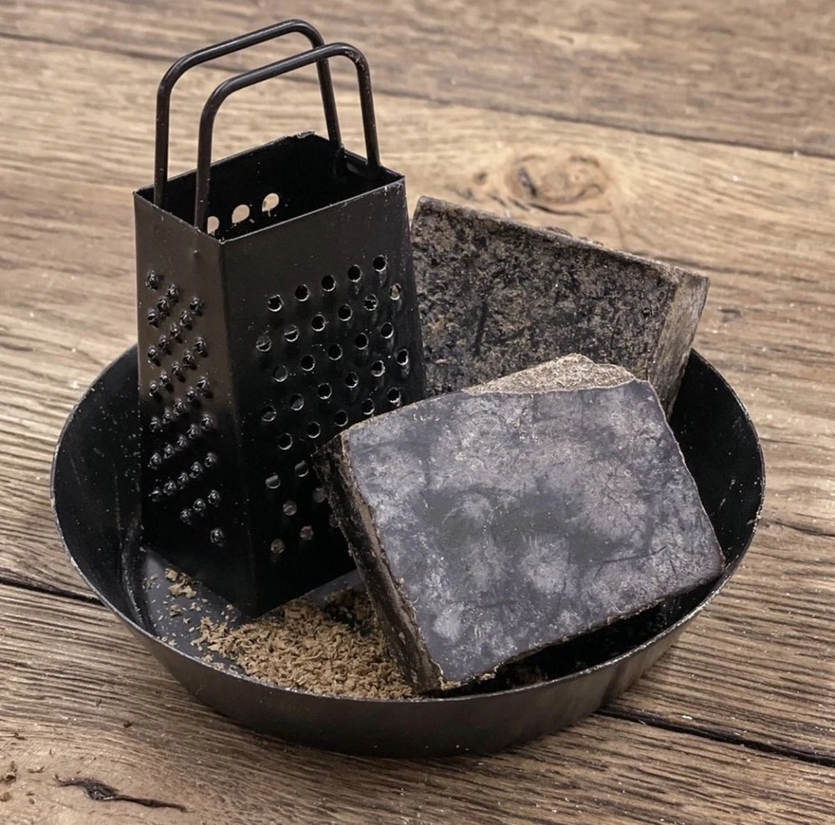 Mini Amberrasp Zwart - Raspje Voor Amberblokjes/geurblokjes - Amberraspje Black - Afbeelding 2