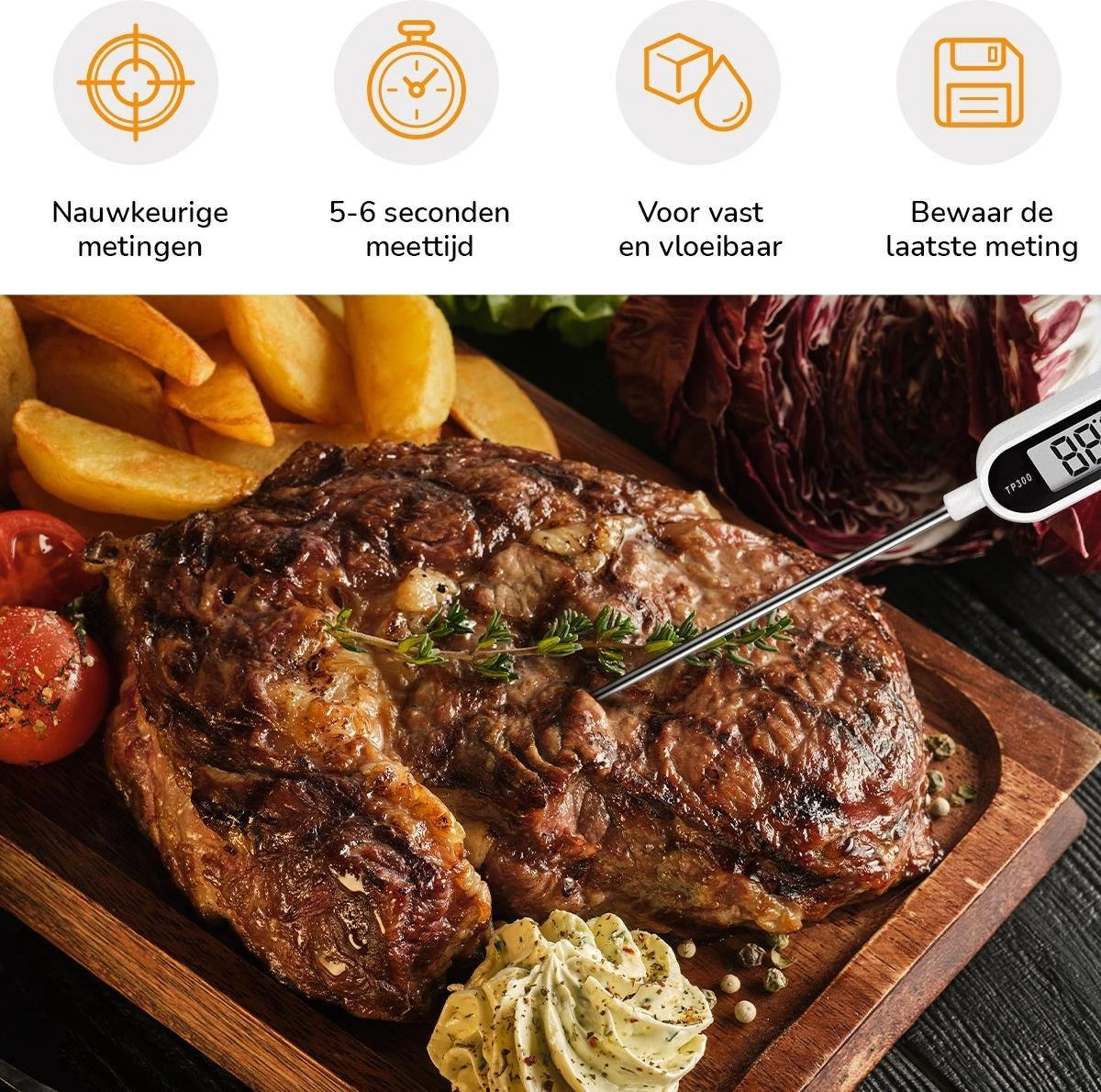 Voedsel Thermometer - Keuken Thermometer - Digitale Thermometer - Afbeelding 5