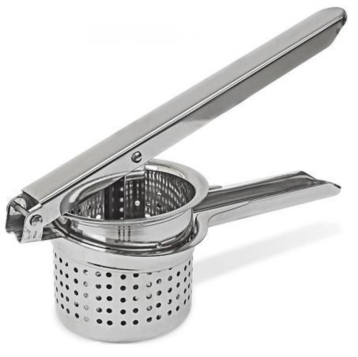 Merkloos Aardappelpers RVS - Afbeelding 2