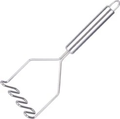 YUGN Pureestamper Aardappelstamper Stamper - Pureerder Stampotstamper - RVS - Cadeau Tip