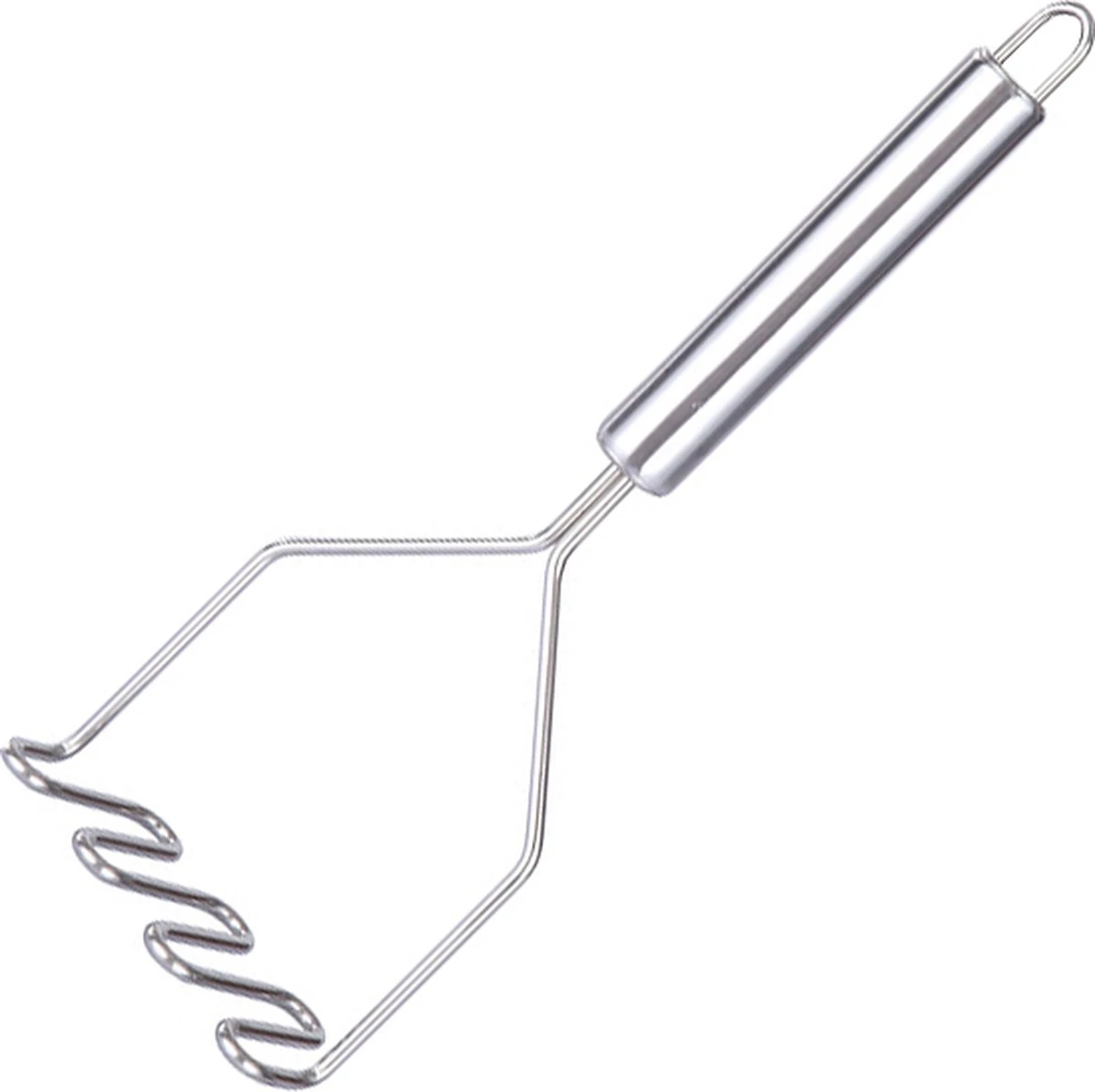 YUGN Pureestamper Aardappelstamper Stamper - Pureerder Stampotstamper - RVS - Cadeau Tip