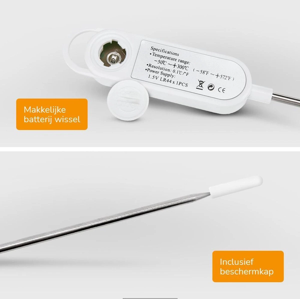Voedsel Thermometer - Keuken Thermometer - Digitale Thermometer - Afbeelding 9