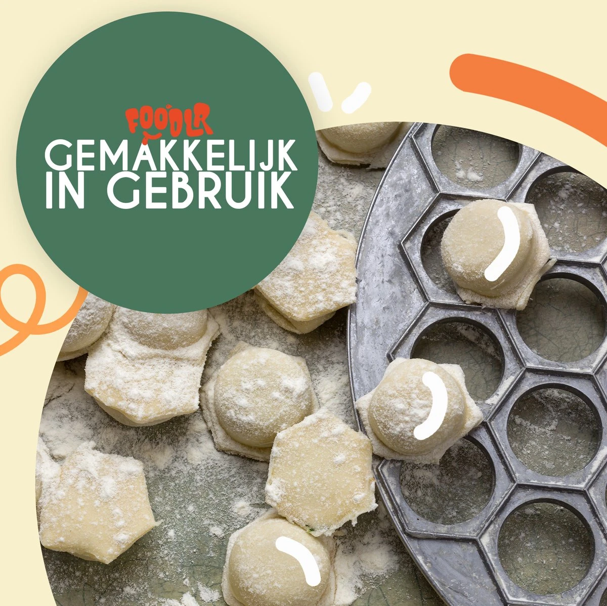 Foodlr Dumpling Maker Met 37 Gaten - Ravioli Maker Keuken Accessoires + Met Dumpling Kookboek - Afbeelding 2