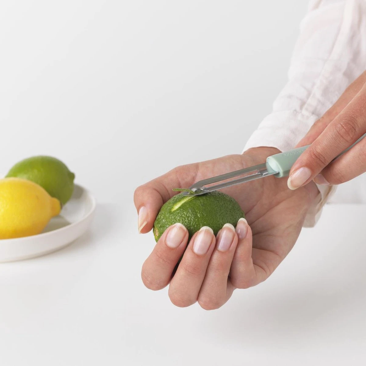 Brabantia Tasty+ Dunschiller Plus Zesteur - Jade Green - Afbeelding 2