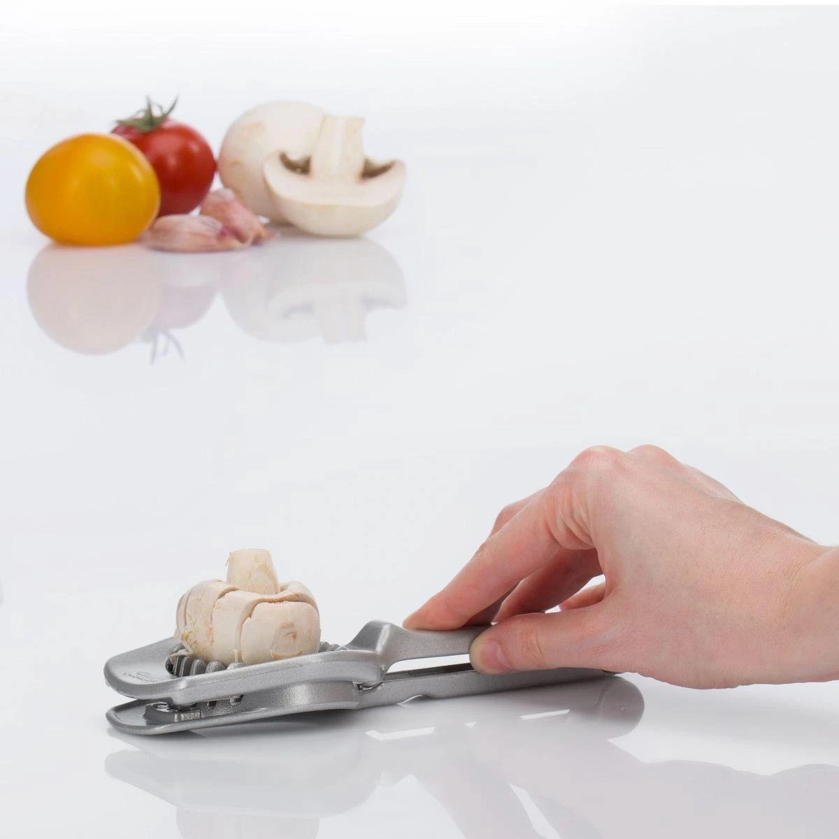 Westmark Champion Champignonsnijder 19,5 X 7,2 X 2,9 Cm - Aluminium - RVS - Afbeelding 10