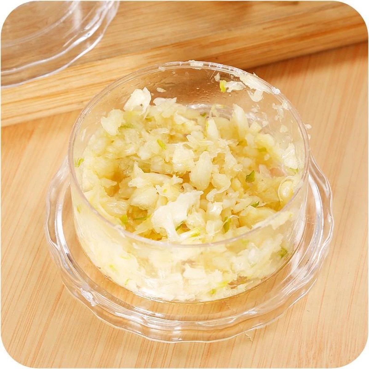 Garlic Chef KnoflookPers - Knoflook Hakker - Keukenhulp Knoflooksnijder - Afbeelding 3