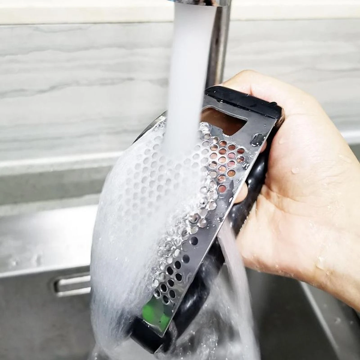 Knoflookpers/Gemberpers - Metico Knify - RVS - Vaatwasserbestendig - Afbeelding 10