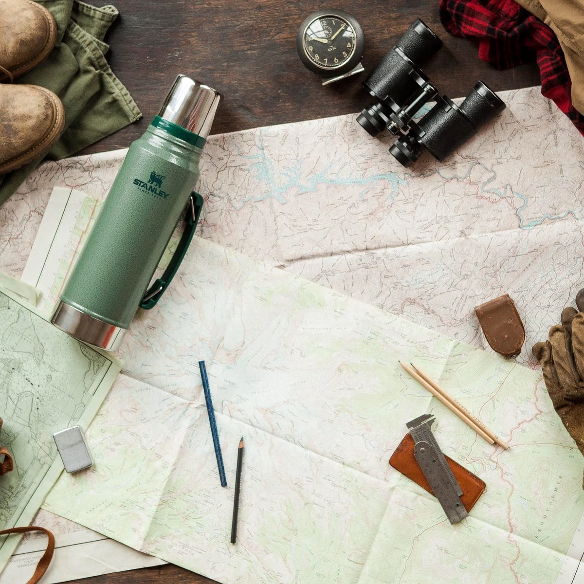 Stanley The Legendary Classic Bottle 1,00L - Thermosfles - Hammertone Green - Afbeelding 5