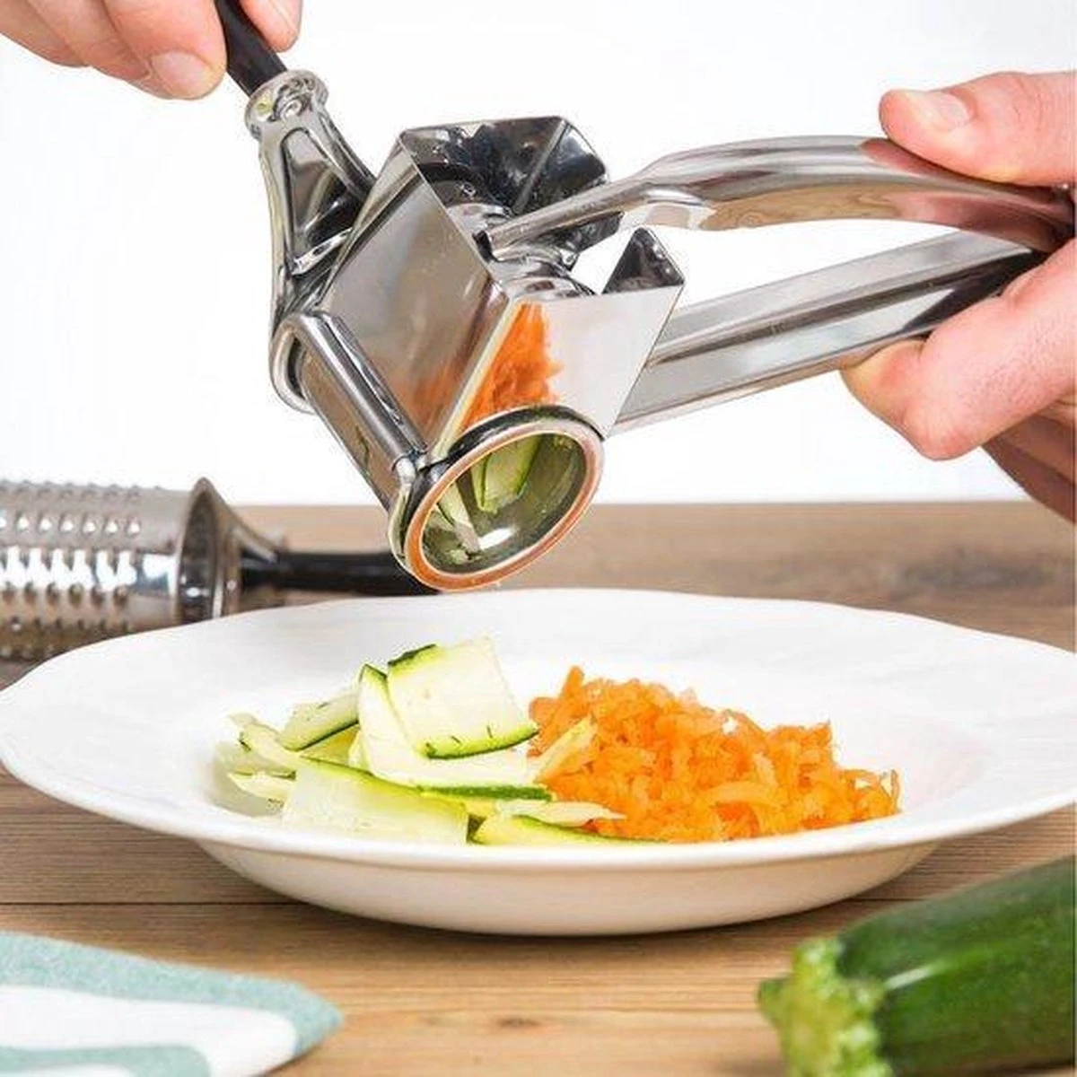 Kitchen Tools - Kaasmolen - Rasp - Kaastrommel - RVS - Afbeelding 5