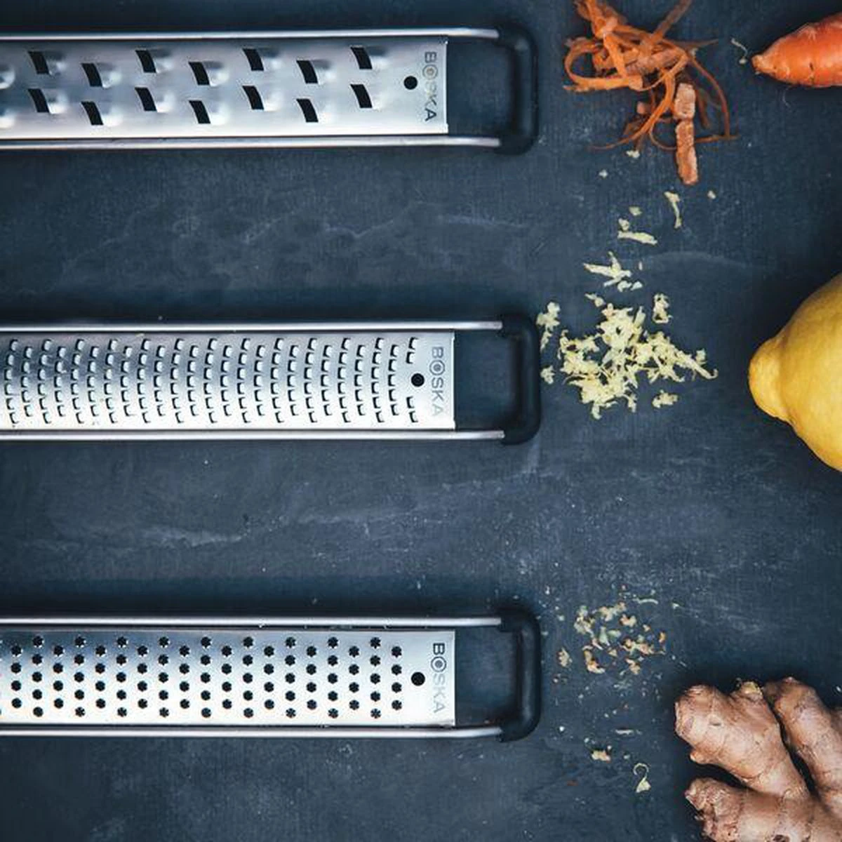 Boska Handrasp Star Monaco+ - Keukenrasp - Handrasp - Handrasp Kaas - Handrasp Fijn - Citroenrasp - Kaas Raspen - Handrasp RVS - Vaatwasserbestendig - Keukengerei - Keuken Accessoires - 10 Jaar Garantie - Afbeelding 13