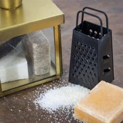 Mini Amberrasp Zwart - Raspje Voor Amberblokjes/geurblokjes - Amberraspje Black