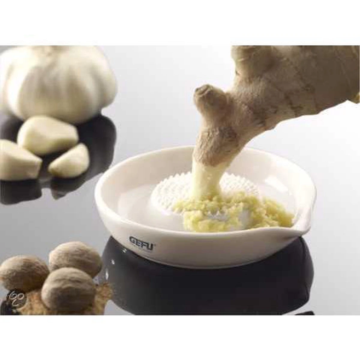 GEFU - Persen En Raspen - Gemberrasp Keramiek - Afbeelding 2